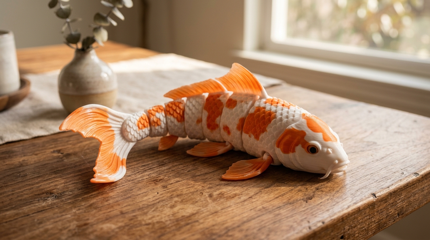 Koi Fish Decor